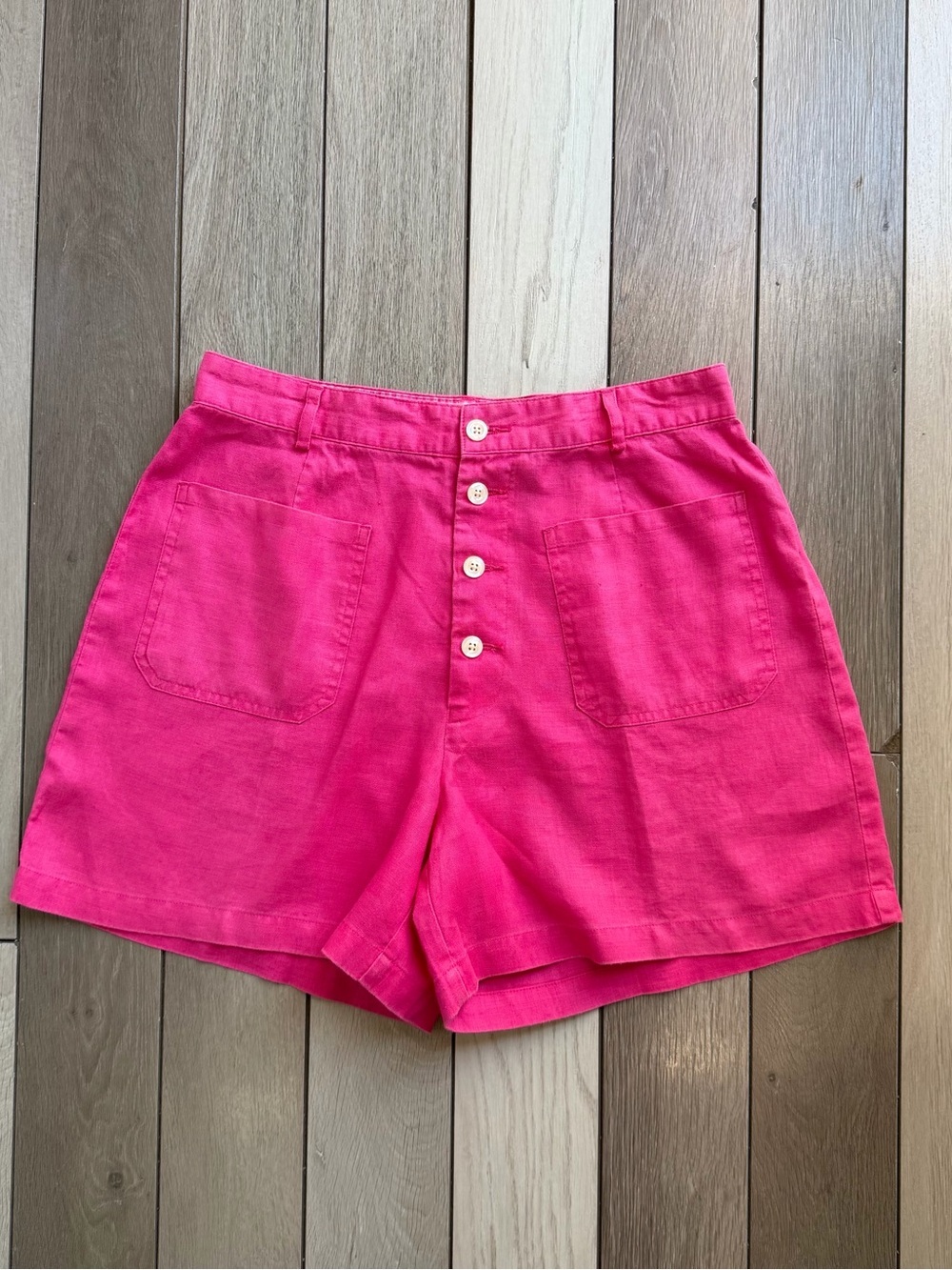 Tommy Hilfiger Vintage High-Rise Linen Shorts - Women’s
